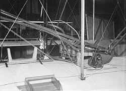 Posto di pilotaggio e motore